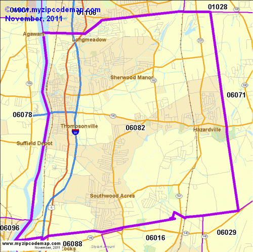 map of 06082