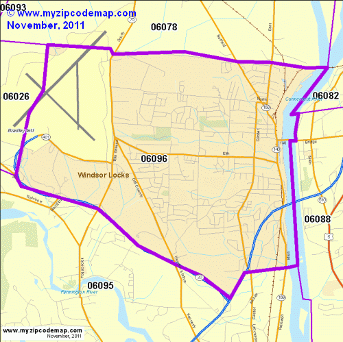map of 06096