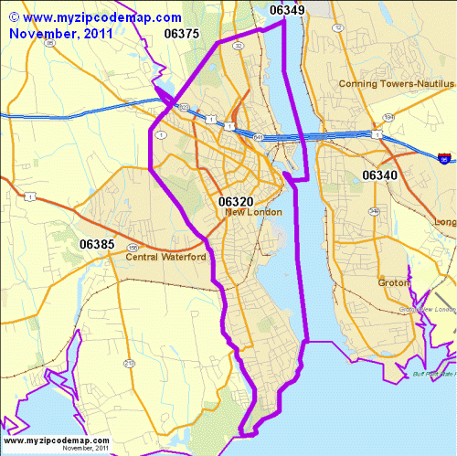 map of 06320