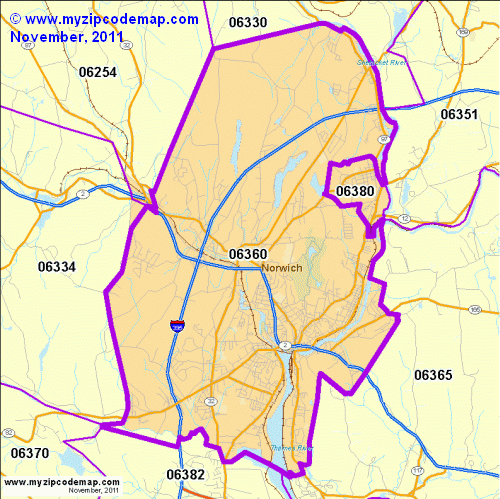map of 06360