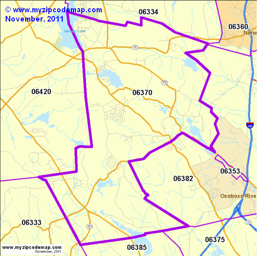 map of 06370