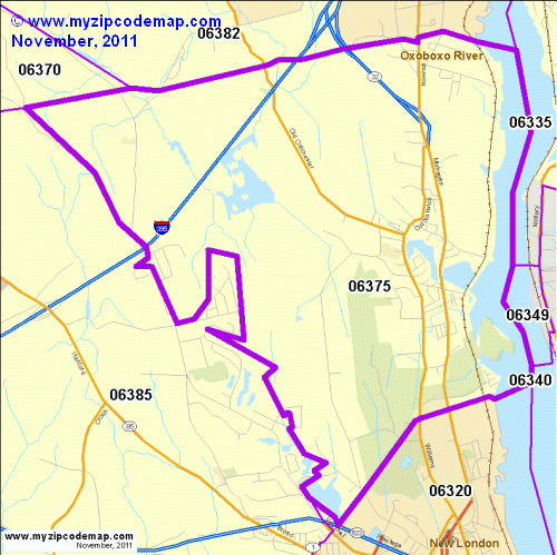 map of 06375