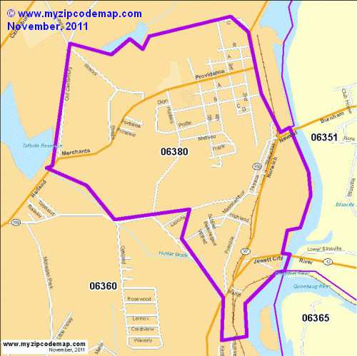 map of 06380