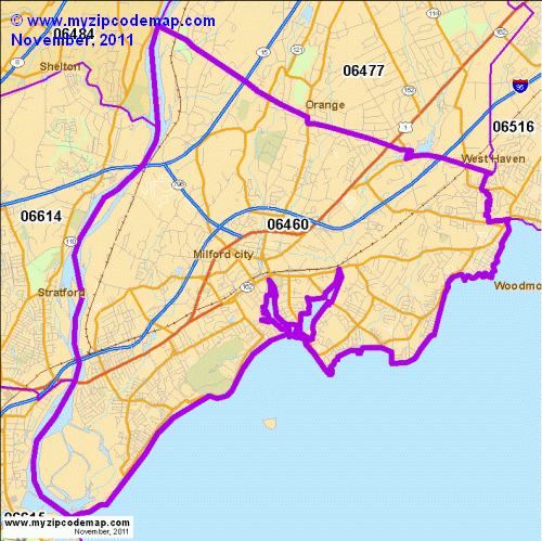map of 06460