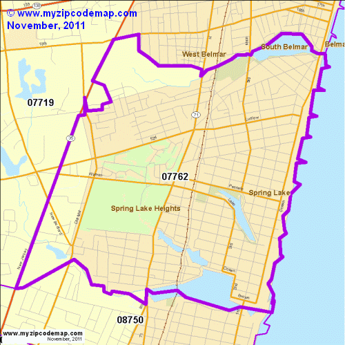 map of 07762