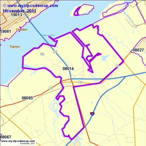 map of 08014