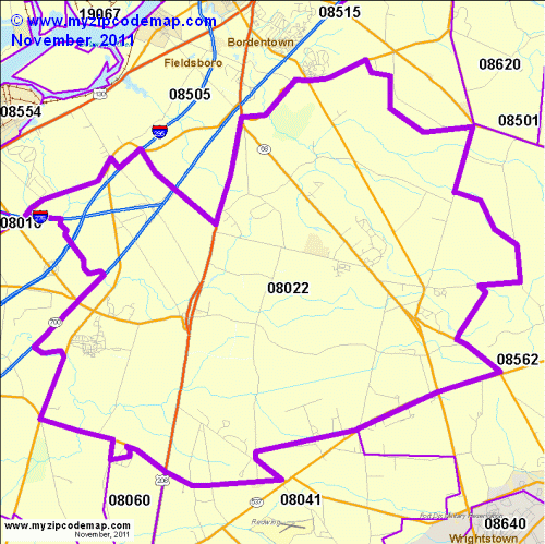 map of 08022