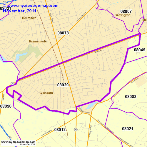 map of 08029
