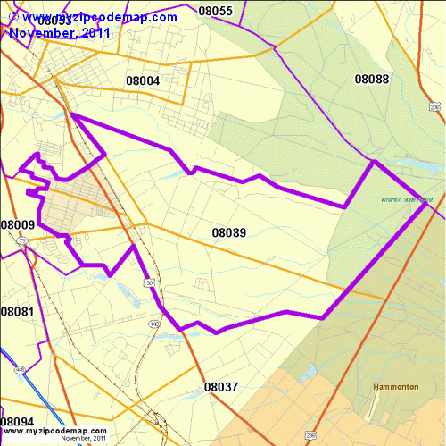 map of 08089