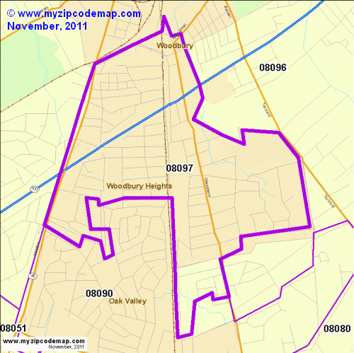 map of 08097