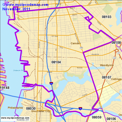map of 08104
