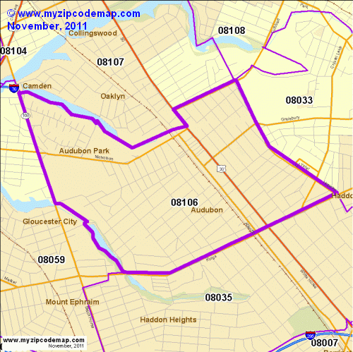 map of 08106