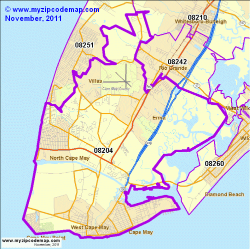 map of 08204