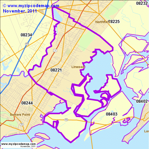 map of 08221