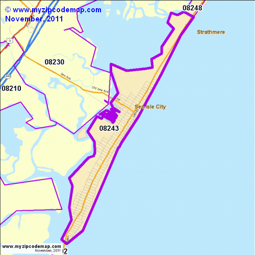 map of 08243
