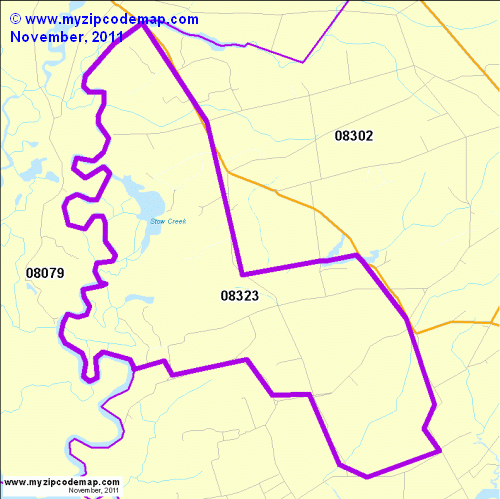 map of 08323