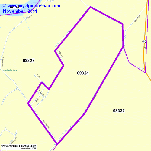 map of 08324