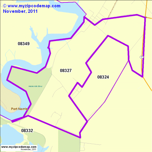 map of 08327