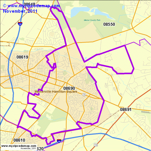 map of 08690