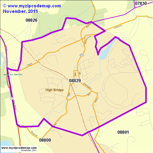 map of 08829