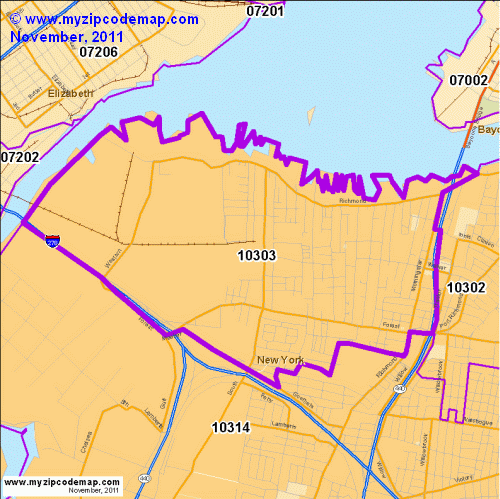 map of 10303