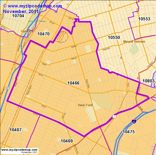 map of 10466