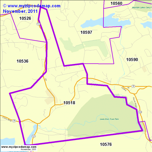 map of 10518