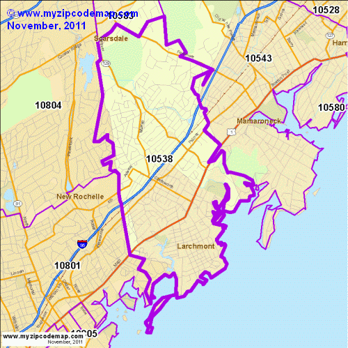 map of 10538