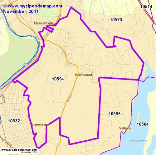map of 10594