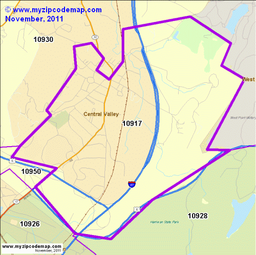 map of 10917