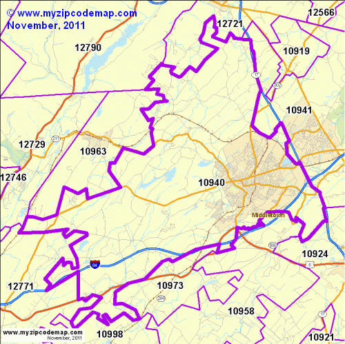 map of 10940