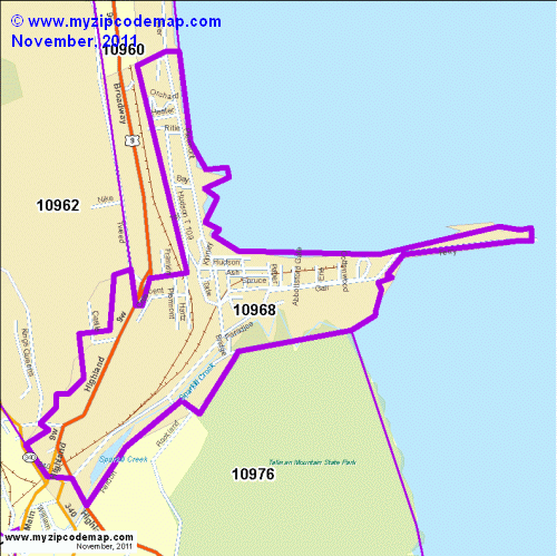map of 10968