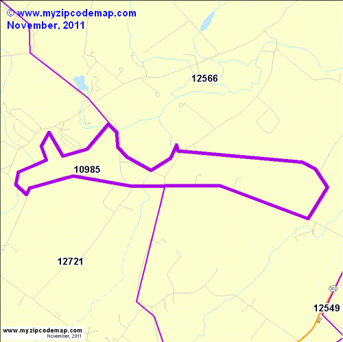 map of 10985