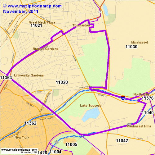 map of 11020