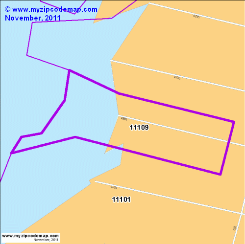 map of 11109