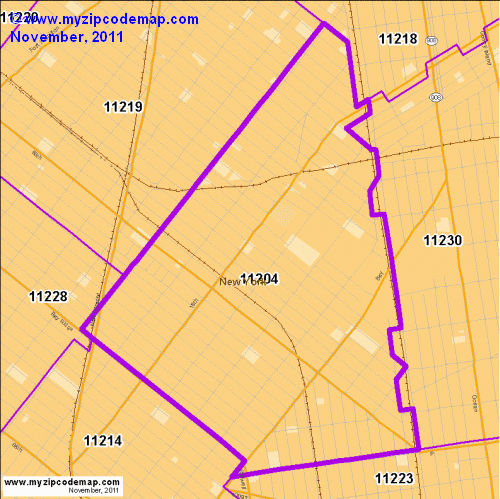 map of 11204