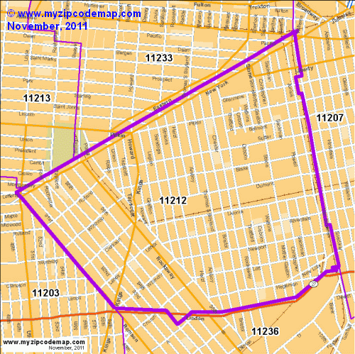 map of 11212