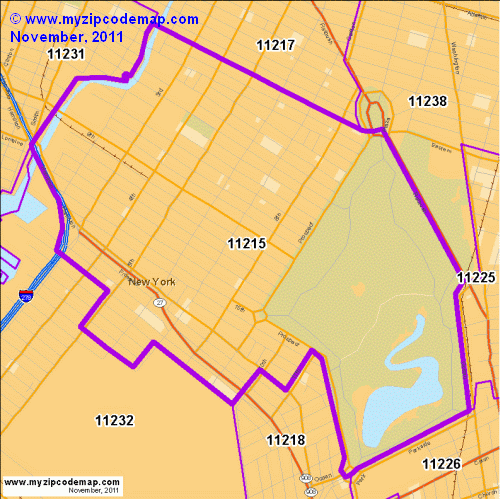 map of 11215