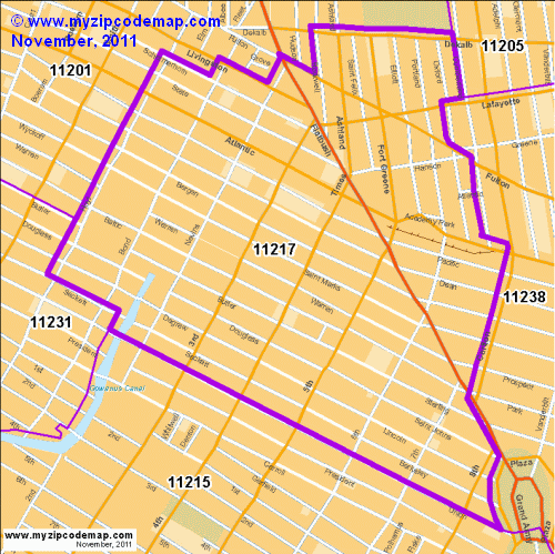 map of 11217