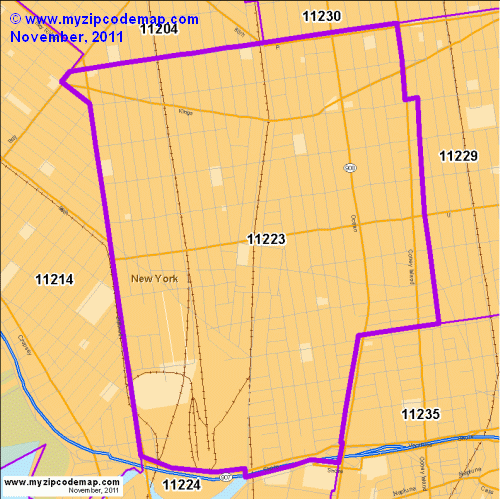 map of 11223