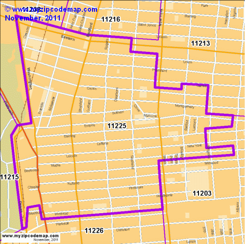 map of 11225