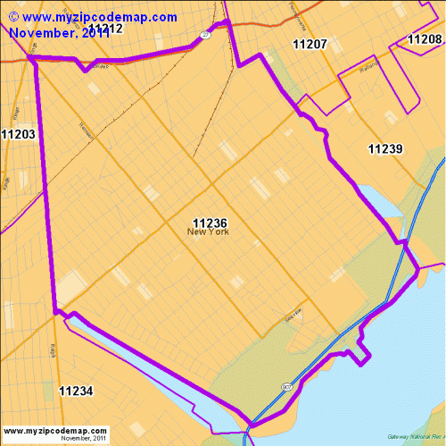 map of 11236