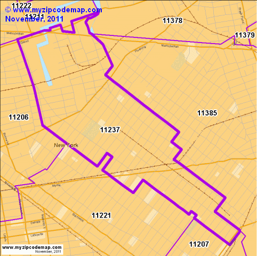 map of 11237