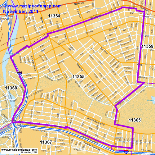 map of 11355