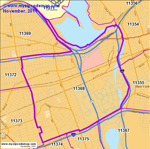 map of 11368