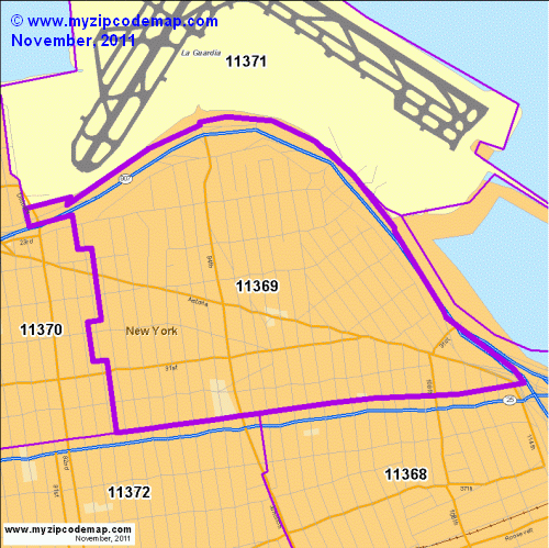 map of 11369