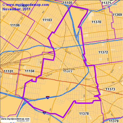 map of 11377