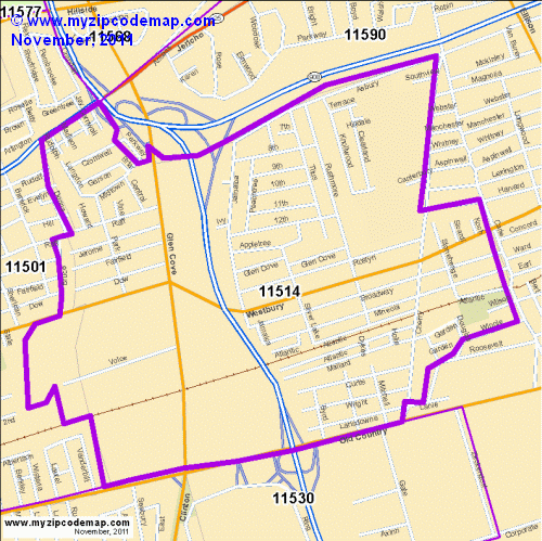 map of 11514