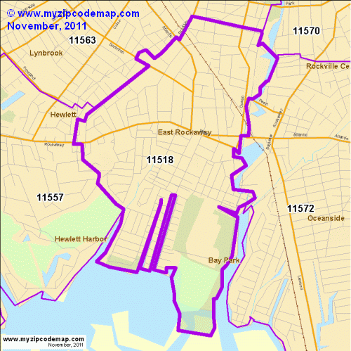 map of 11518
