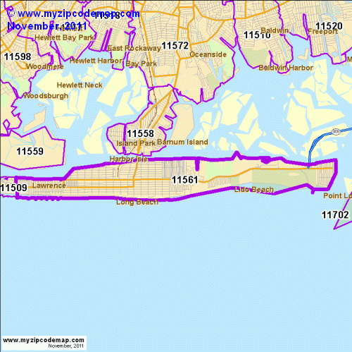 map of 11561